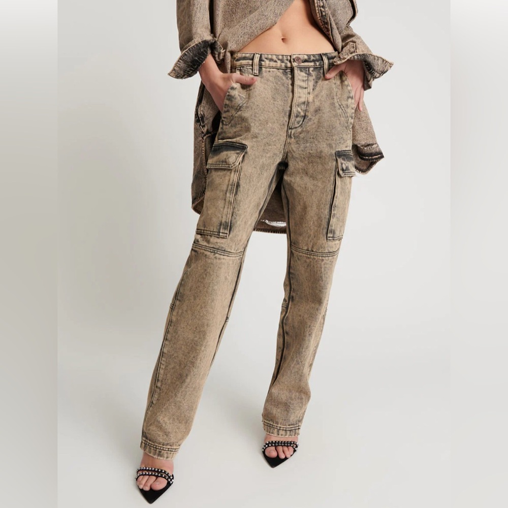 One Teaspoon Cargo Motion Denim Pants - NWT